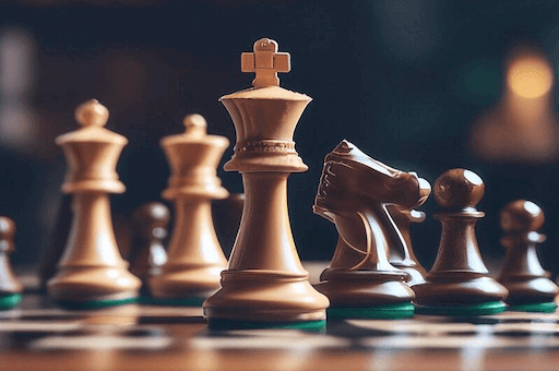 Chess is a classic two-player strategy board game that involves tactical and strategic planning.