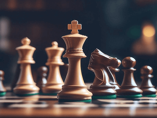 Chess is a classic two-player strategy board game that involves tactical and strategic planning.