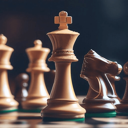 Chess is a classic two-player strategy board game that involves tactical and strategic planning.