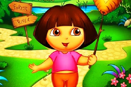 Dora the Explorer Jigsaw Puzzle is a fun online game for kids that you can play for free on your browser or mobile device