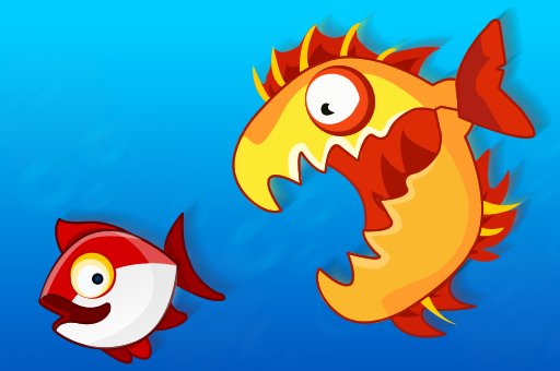 Embark on an exciting adventure in Fish Eat Grow Mega